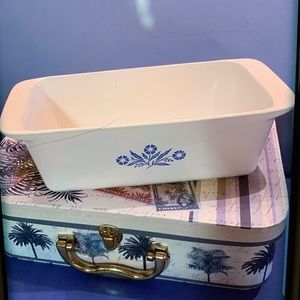 Corningware Vintage 60s BLUE CORNFLOWER 2 QT. Loaf Pan. P-315B